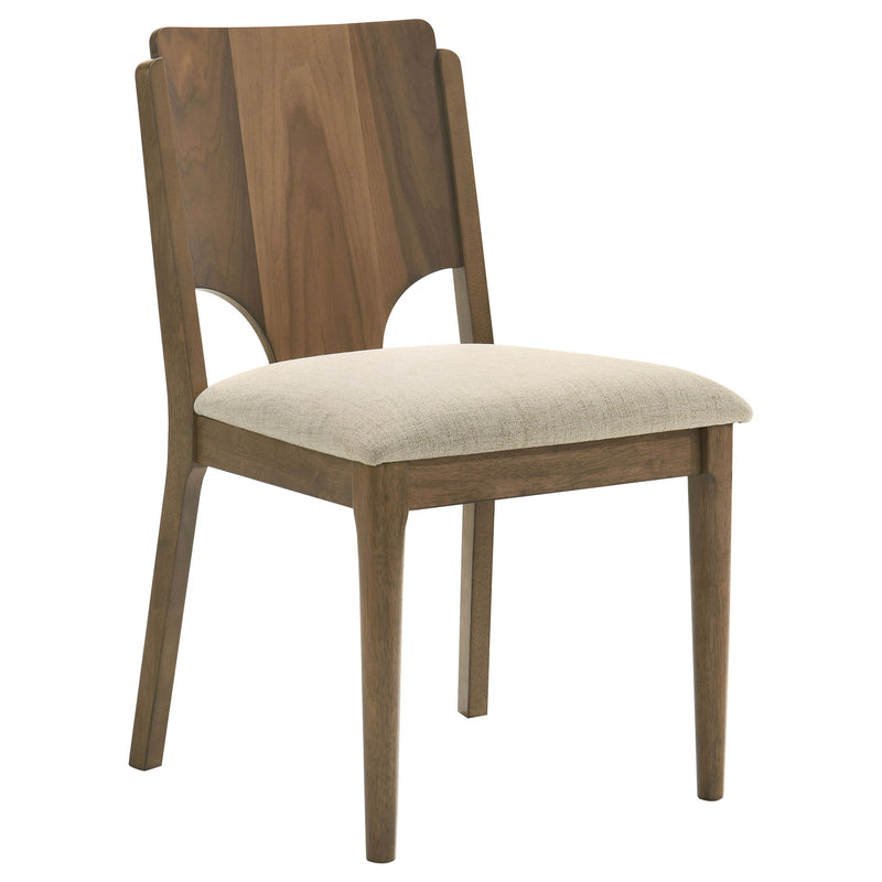Graham - 7 Piece Rectangular Dining Table Set - Walnut