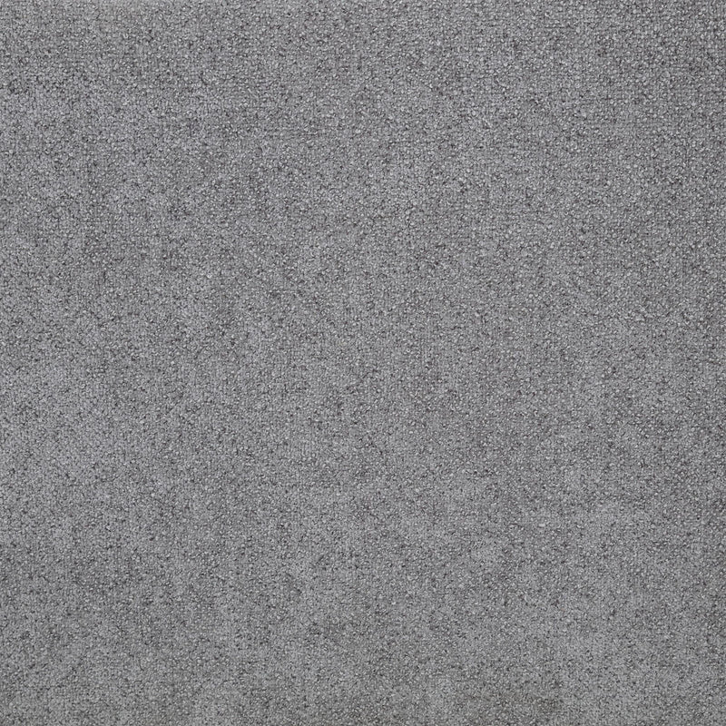 Rennes Upholstered Queen Wingback Platform Bed Grey