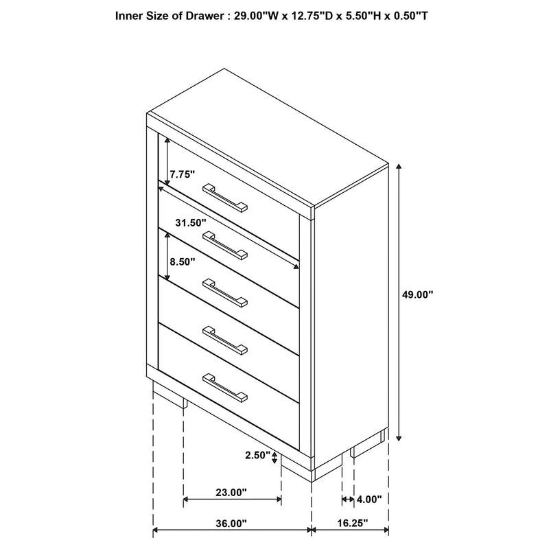 Tokyo - LED Bedroom Set