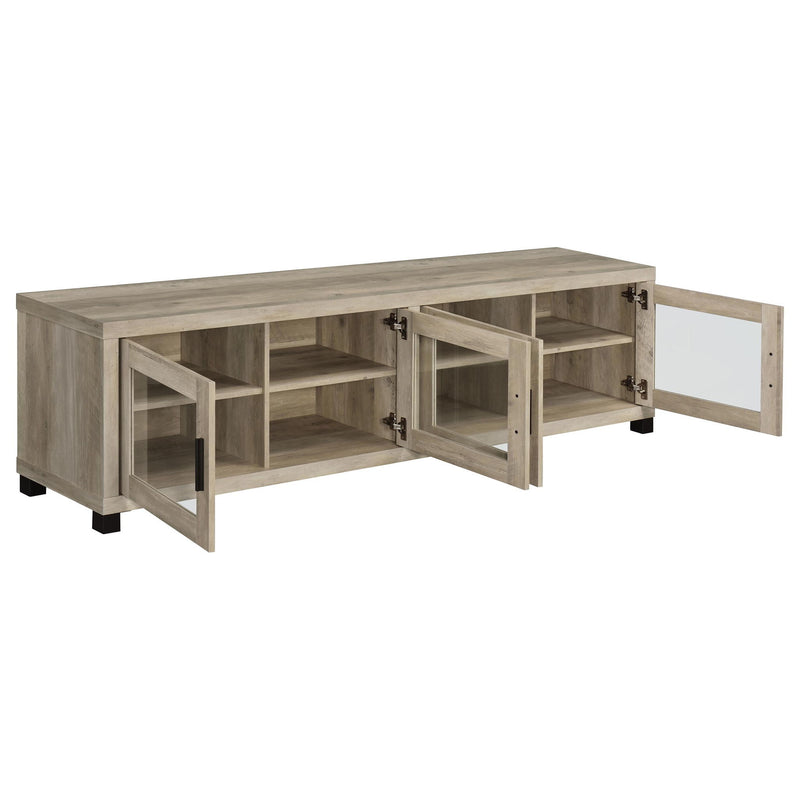 Heron - 3 Piece TV Entertainment Center - Natural