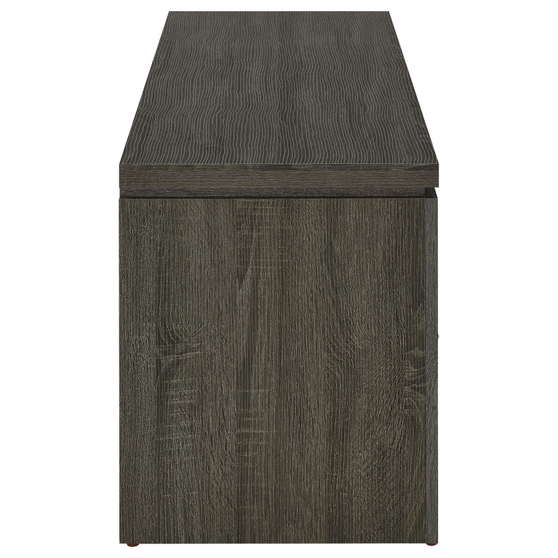 Elkton 2-drawer Engineered Wood 59-inch TV Stand Weathered Grey