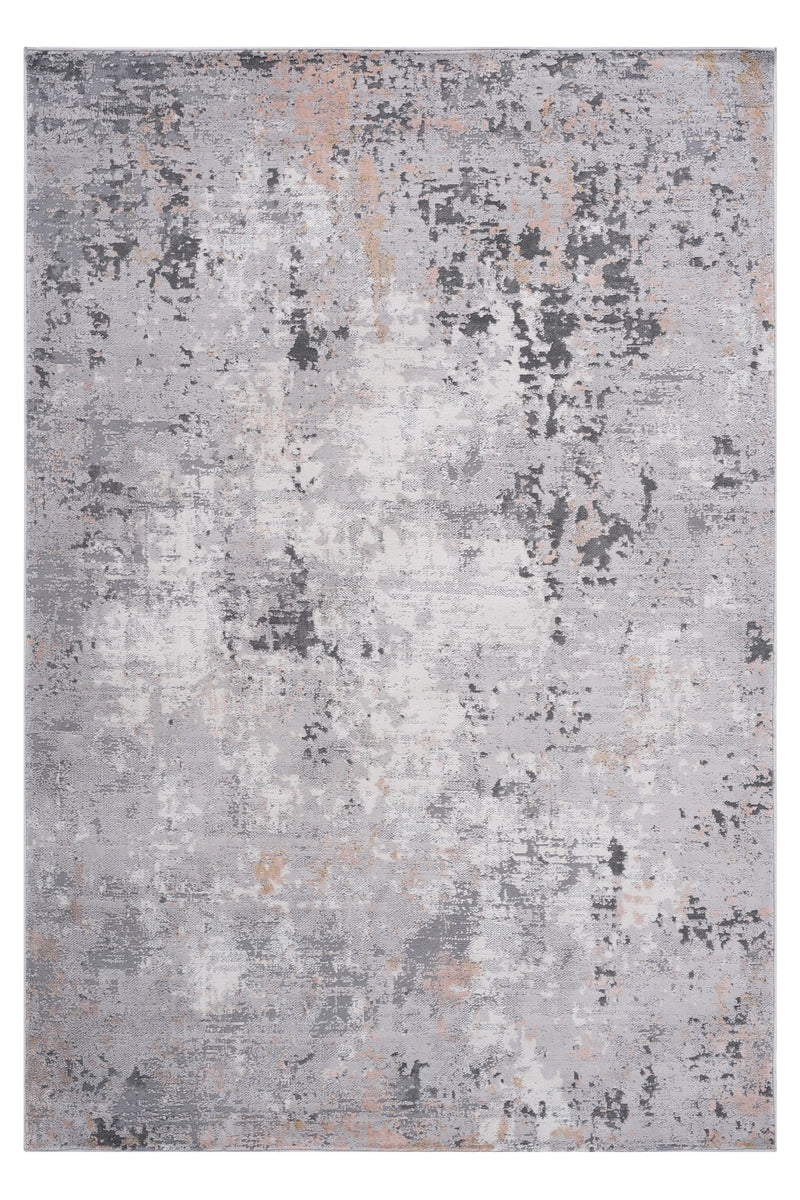 Marfi - 5' X 7' Abstract Area Rug - Gray Multi
