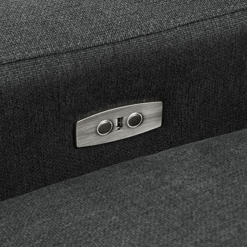 Collins Modular LAF Power Recliner Dark Grey