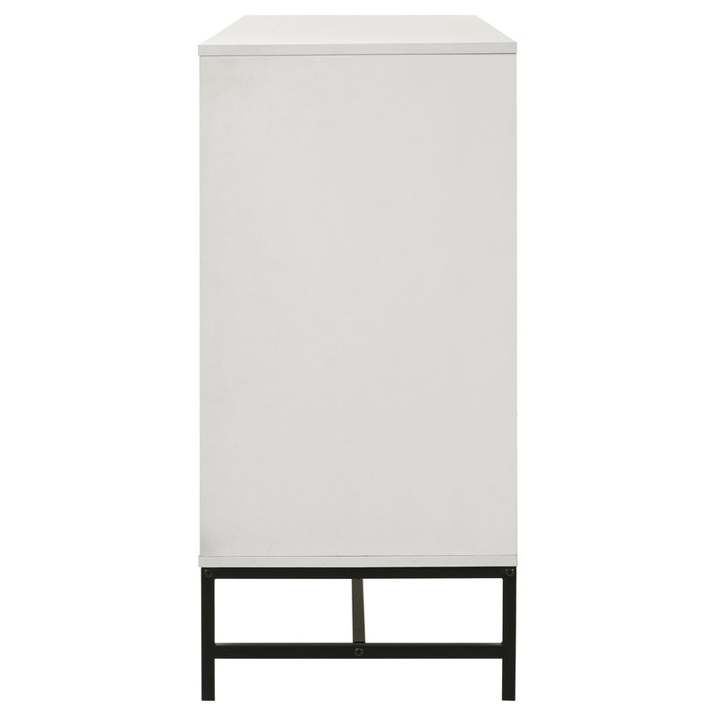 Taraval - 6 Drawer Bedroom Dresser - White