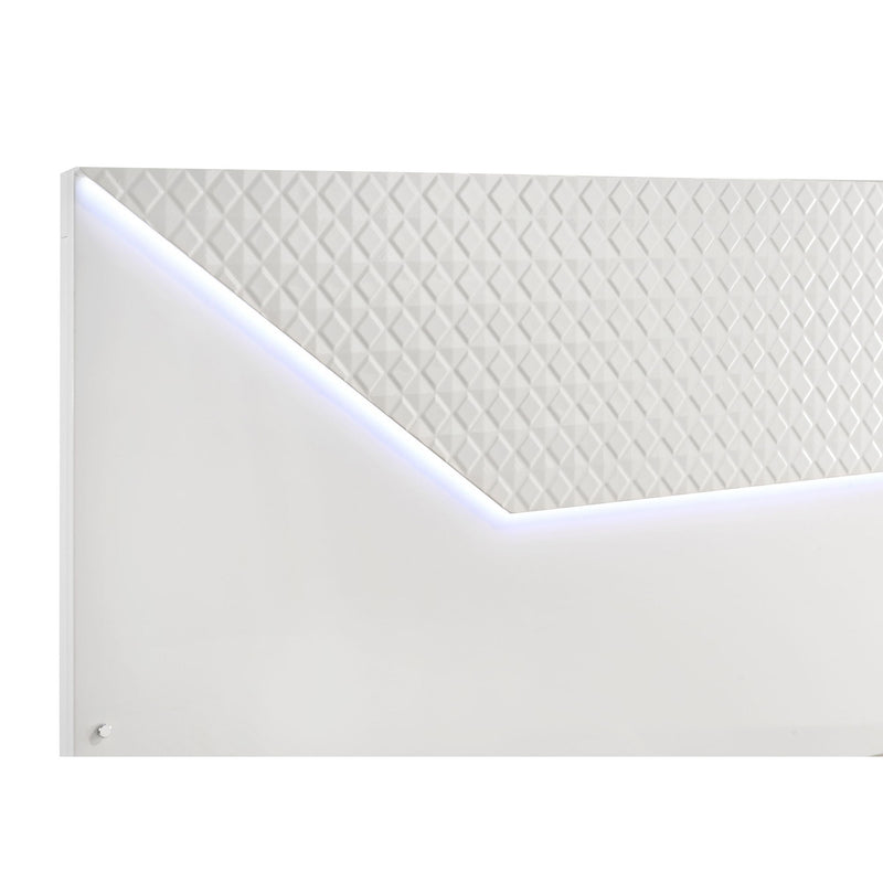 Pierce - Panel Bed LED Headboard