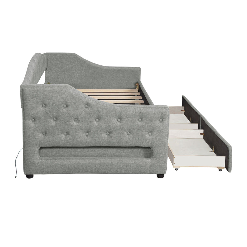Daybed With LED Belt