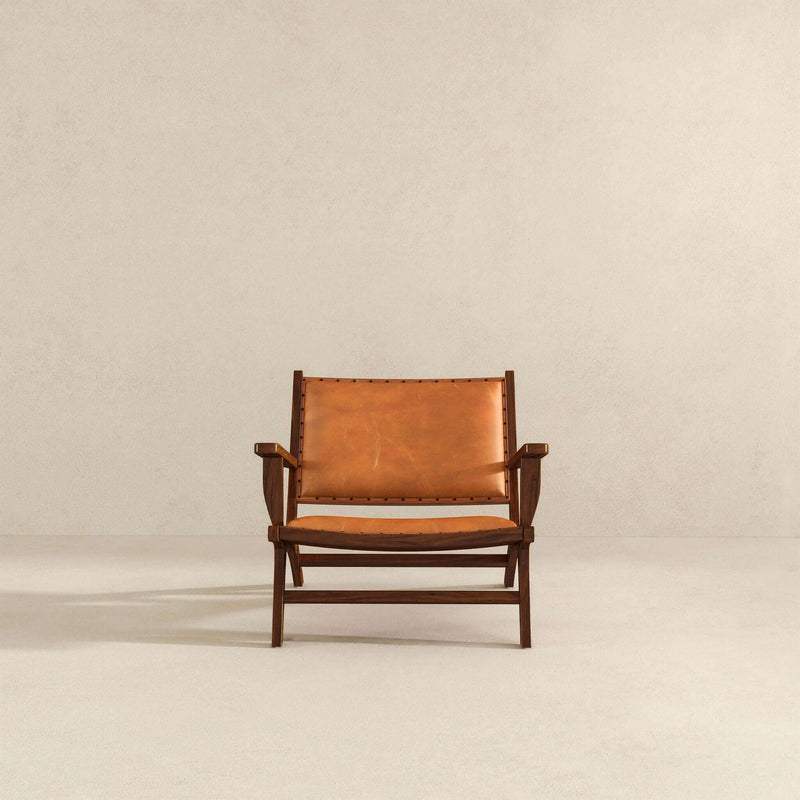 Daniel - Arm Chair - Brown / Tan