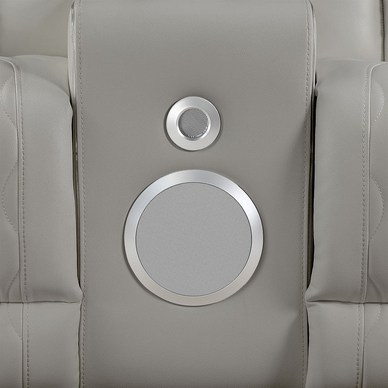 Electra - Power Recliner With Power Headrest, Massage, LED Lighting And USB Control