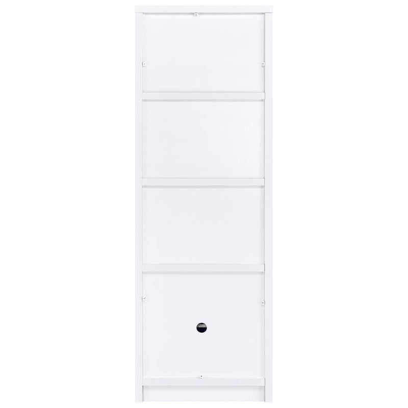 Laughlin - 3 Shelf Engineered Wood Media Tower