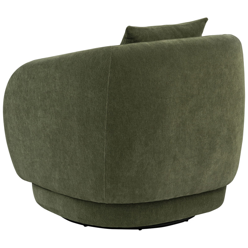 Harlan - Swivel Accent Chair - Green