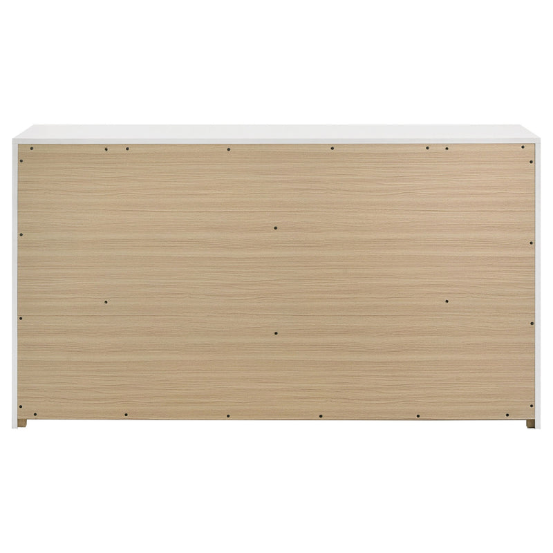 Lauryn - 6 Drawer Dresser Cabinet - Gloss White