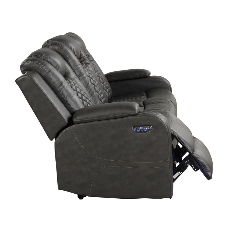 Benz - Power Reclining Sofa With LED Lighting
