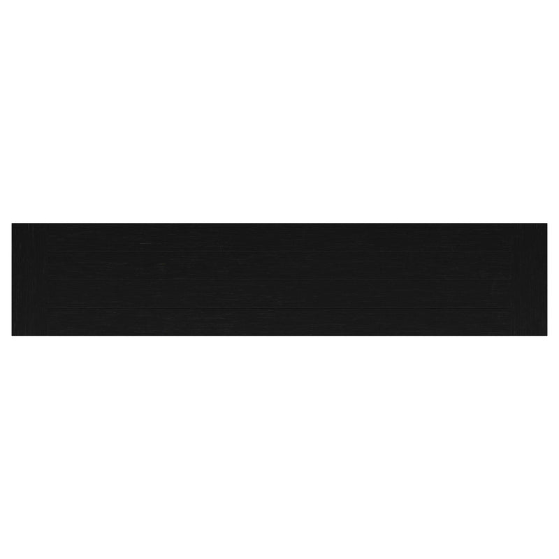 Florence 4-door Dining Sideboard Buffet Distressed Black