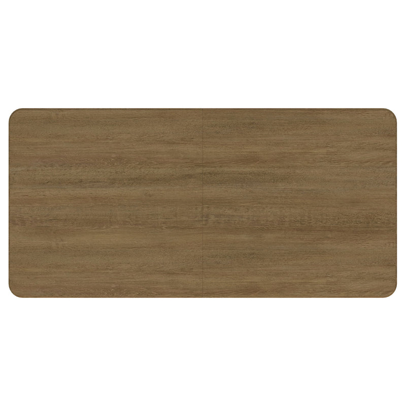 Benson - Extension Leaf Dining Table With Trestle Base - Sand