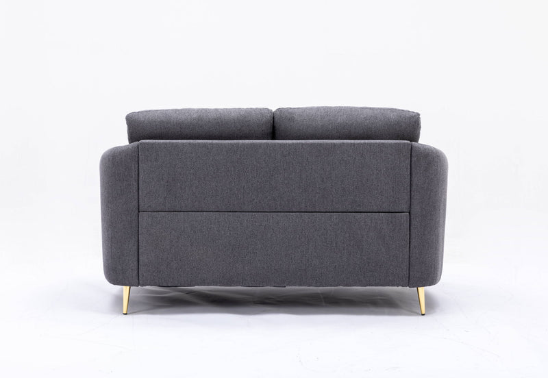 Yuina - 3 Pieces Living Room Set - Gray