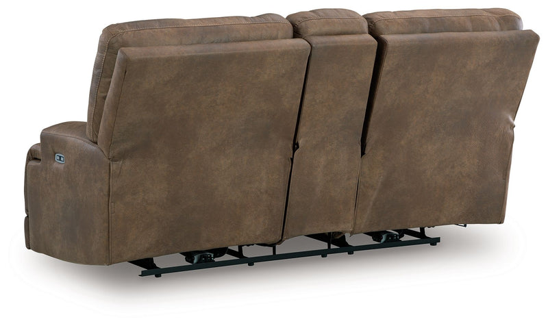 Beckley Place - 2 Pc. - Power Reclining Sofa And Loveseat - Earth