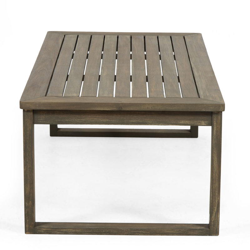 Samwell - Coffee Table & Loveseat Set With Water Resistant Cushions - Dark Gray