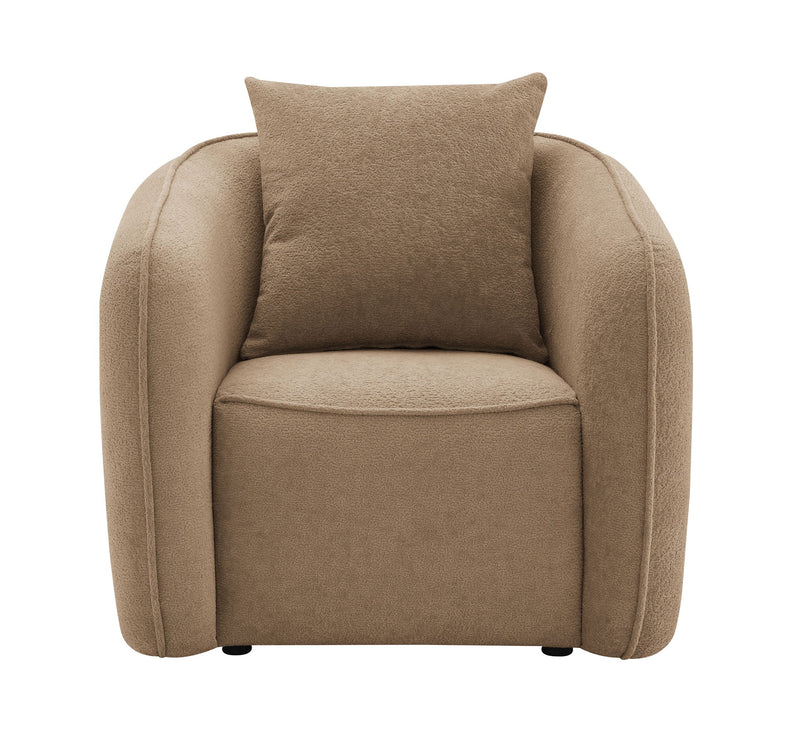 Keith - Chair With 1 Matching Color Toss Pillows