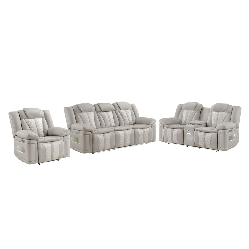 Cruiser - Power Reclining Set With LED Lighting