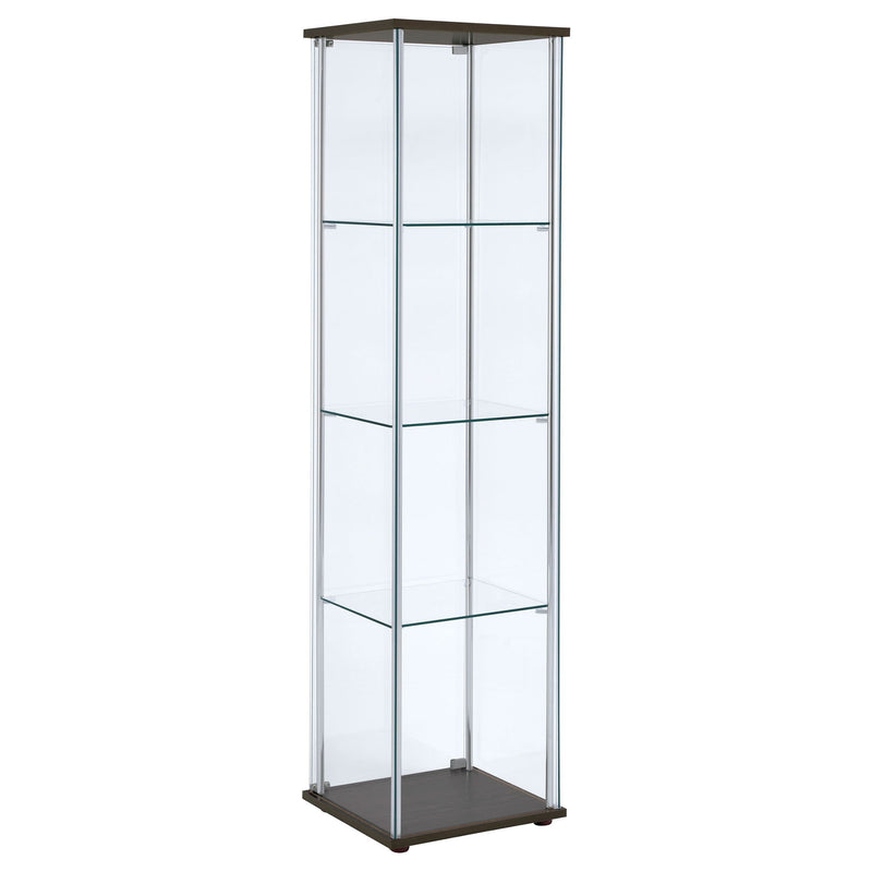 Crestwood - 3 Shelf Curio Cabinet