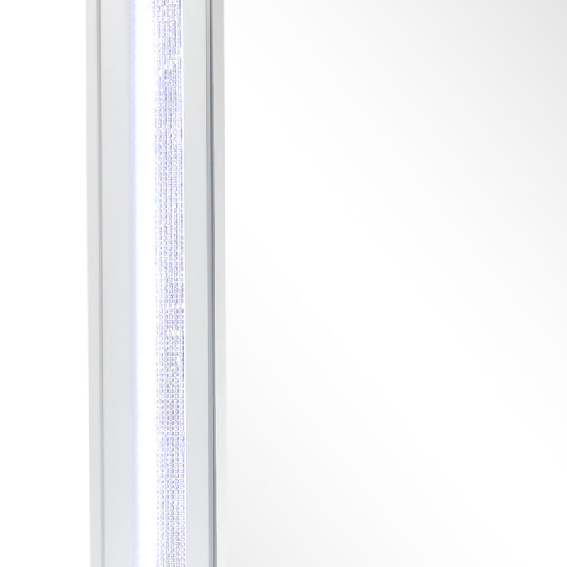 Abigale - Mirror For Dresser Top Made With LED (Includes Only Mirror) - White