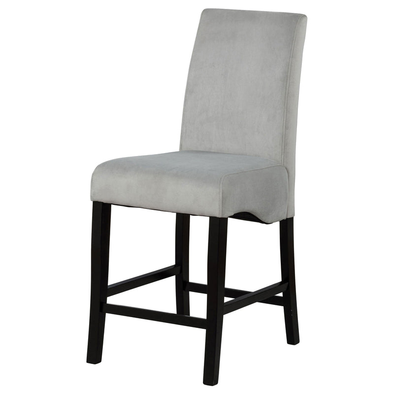 Upholstered Counter Stools (Set of 2) - Gray