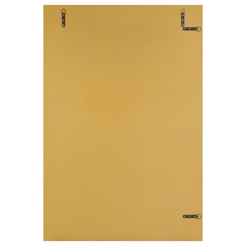 Kimberly 32 x 47 Inch Kintsugi Style Wall Mirror Gold
