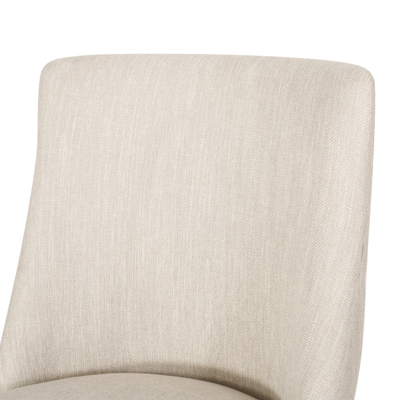 Classic Fabric Dining Chair (Set of 2) - Beige