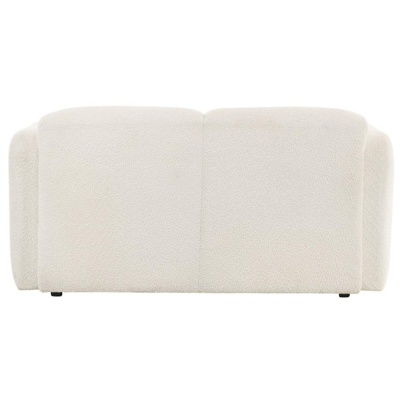 Dorset - Fabric Upholstered Round Track Arm Loveseat