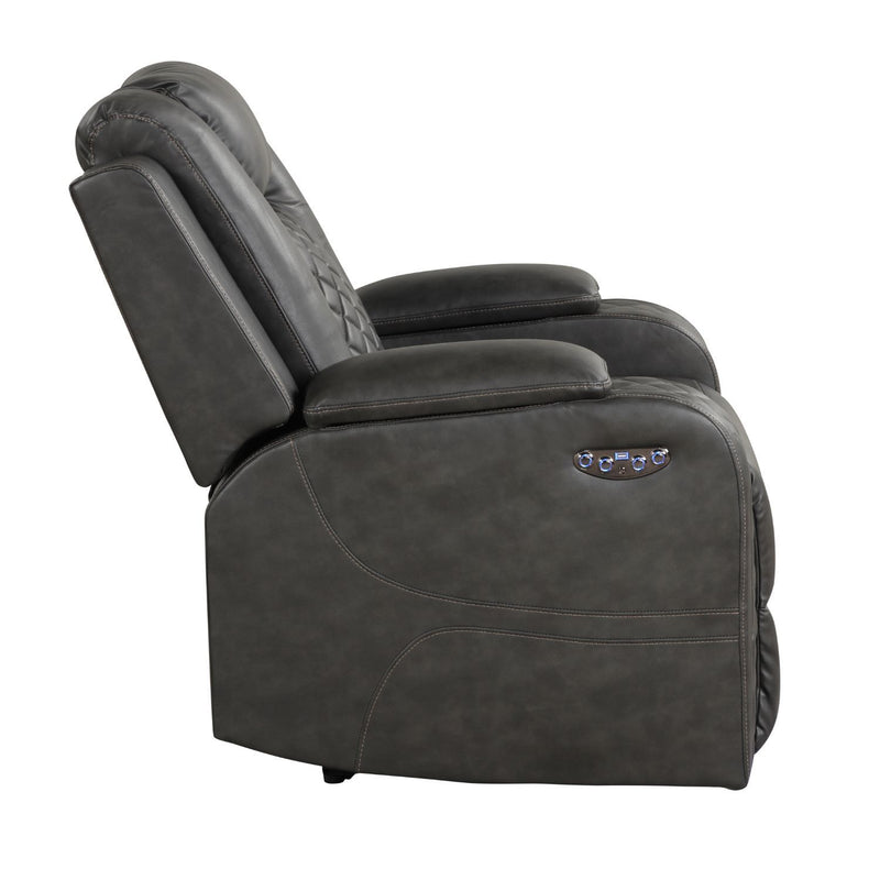 Benz - Power Recliner Set With LED Lighting And USB Charging