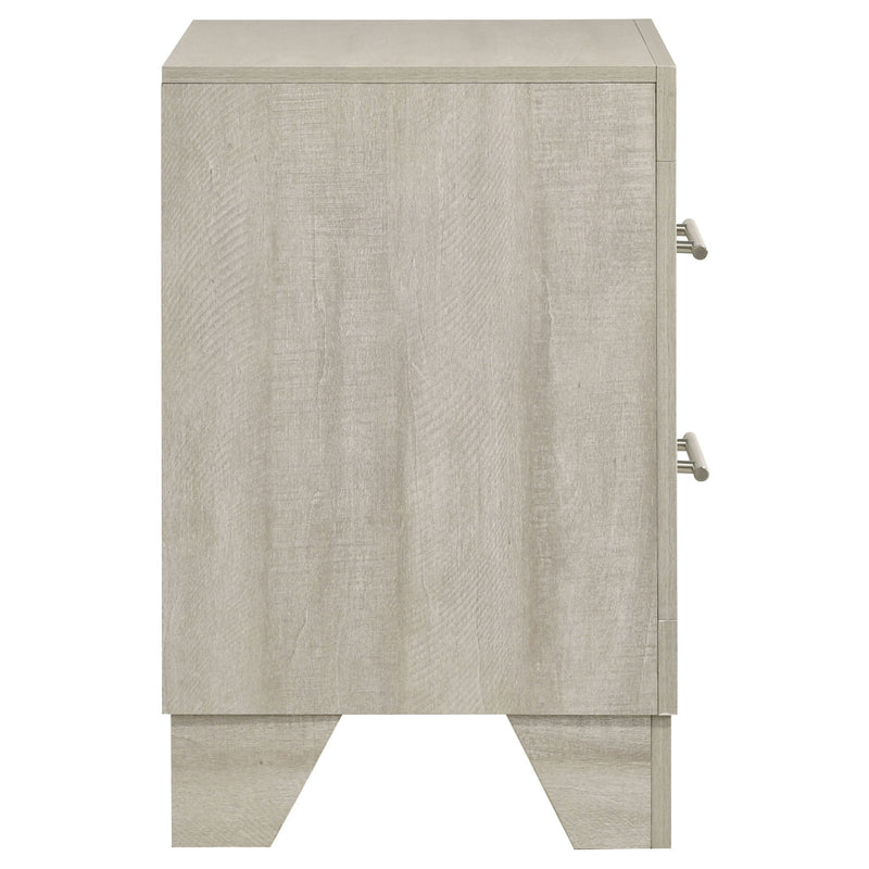 Strout - 2 Drawer Nightstand - Cream