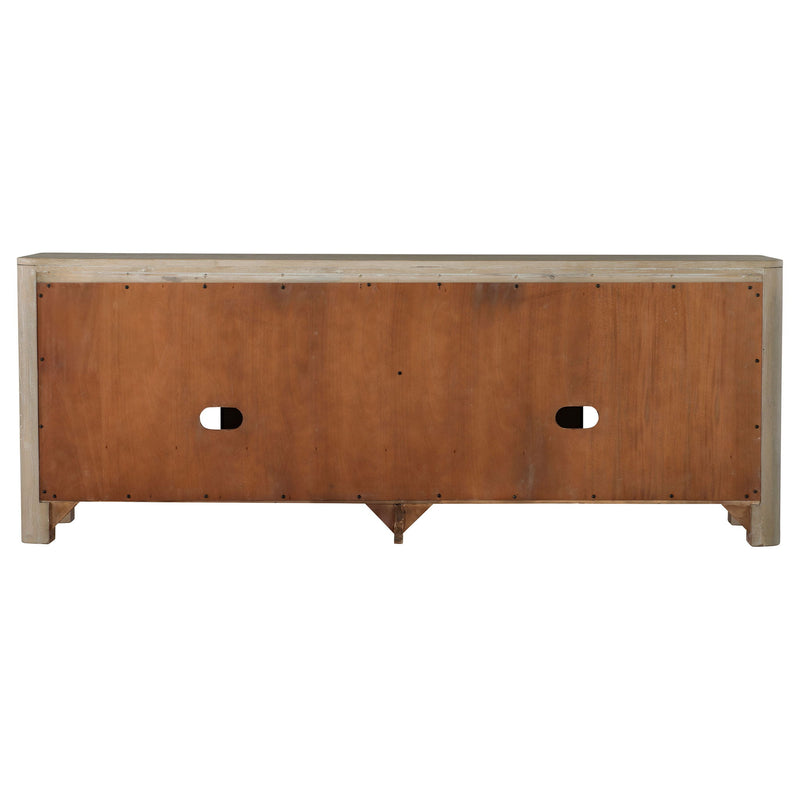 Flores - 2 Door TV Stand - Mango Color