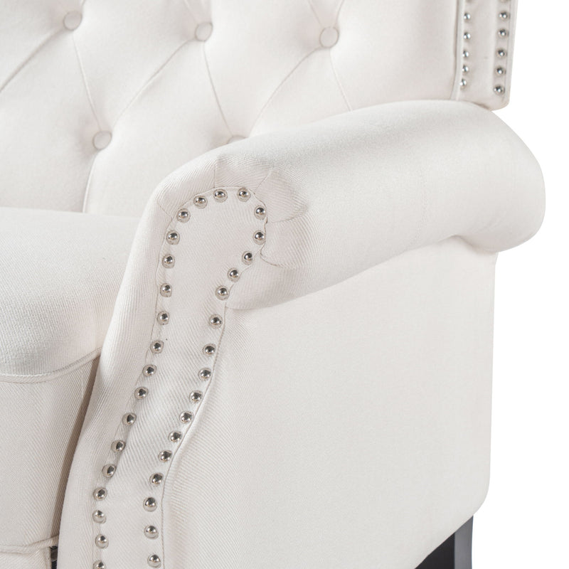 Modern Manual Push Back Recliner Chair