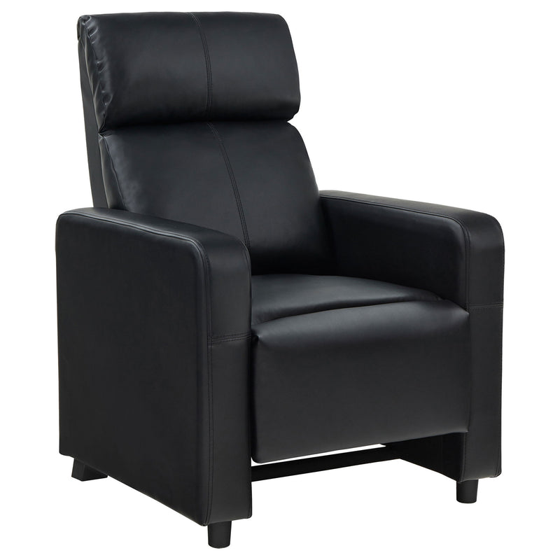 Warren - 3 Seater Reclining Home Theater - Black