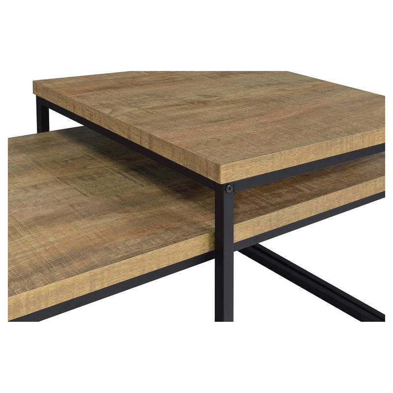 Rosey - 3 Piece Coffee Table Set - Mango Color