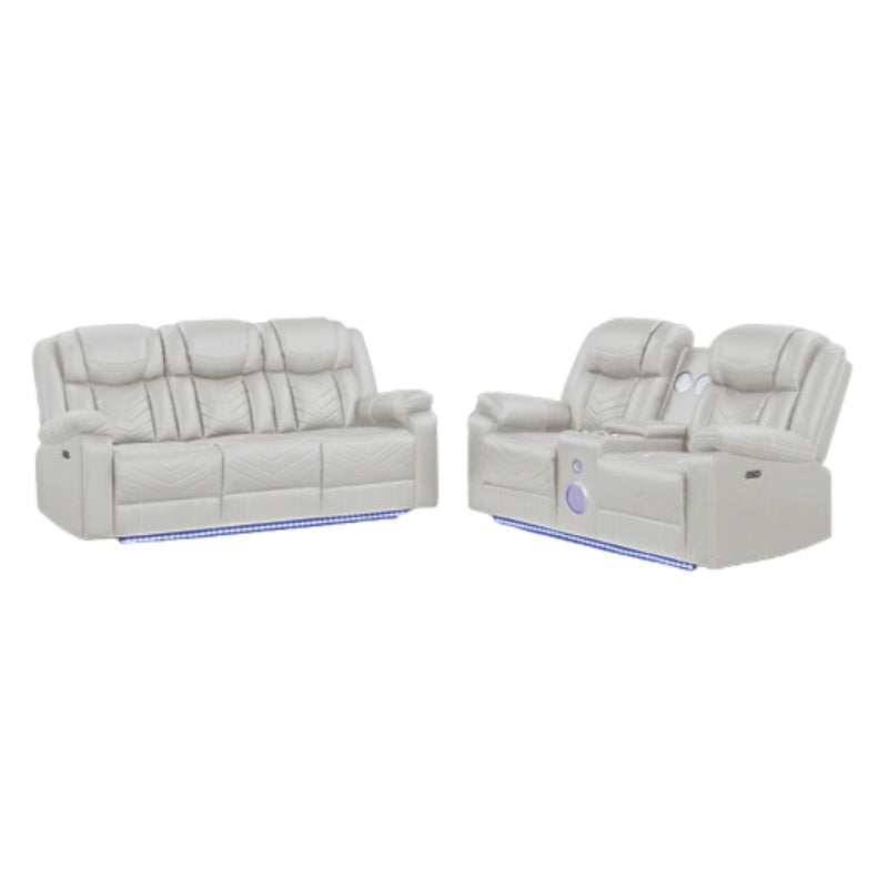 Challenger - LED Power Recliner Set
