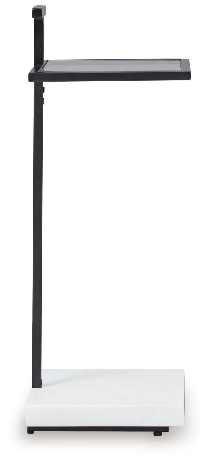 Mannill - Accent Table - Black / White