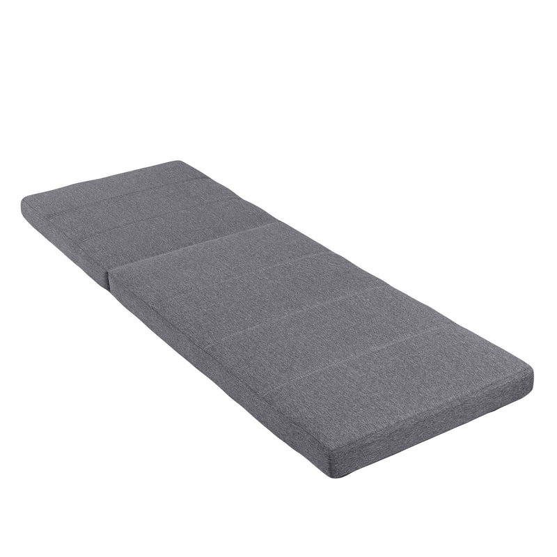 Outdoor Chaise Lounge Cushion Only, Water-Resistant Patio Lounge Chair Cushion With Removable Cover