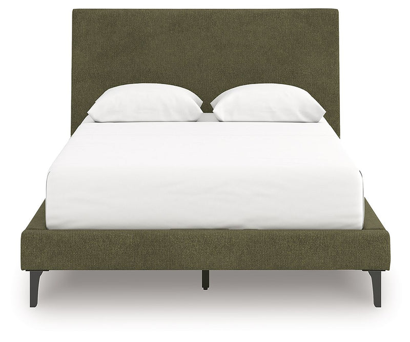 Chirason - Upholstered Bed With Roll Slats