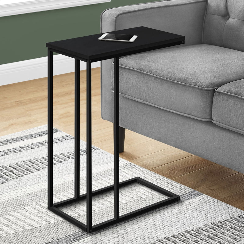 Accent Table, C - Shaped, Space-Saving Functionality