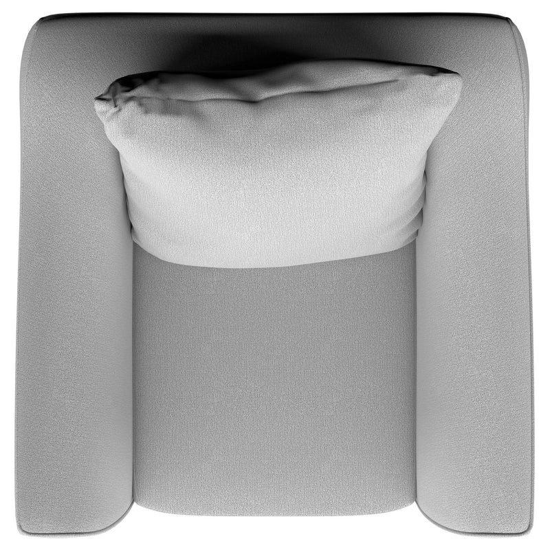 Alcazar - Arm Accent Chair - Gray