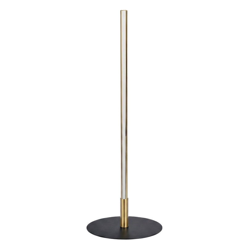 Dimond - LED Table Lamp With On / Off Switch Round Base - Black / Gold