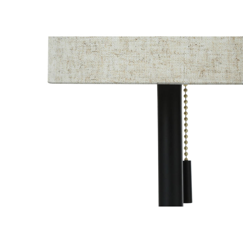 Lighting, Table Lamp, USB Port Included, Nickel, Contemporary (Set of 2)