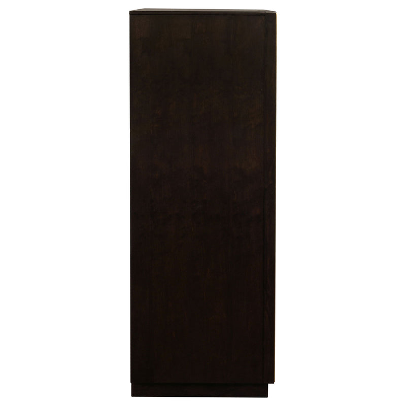 Prescott - 5 Drawer Chest - Brown