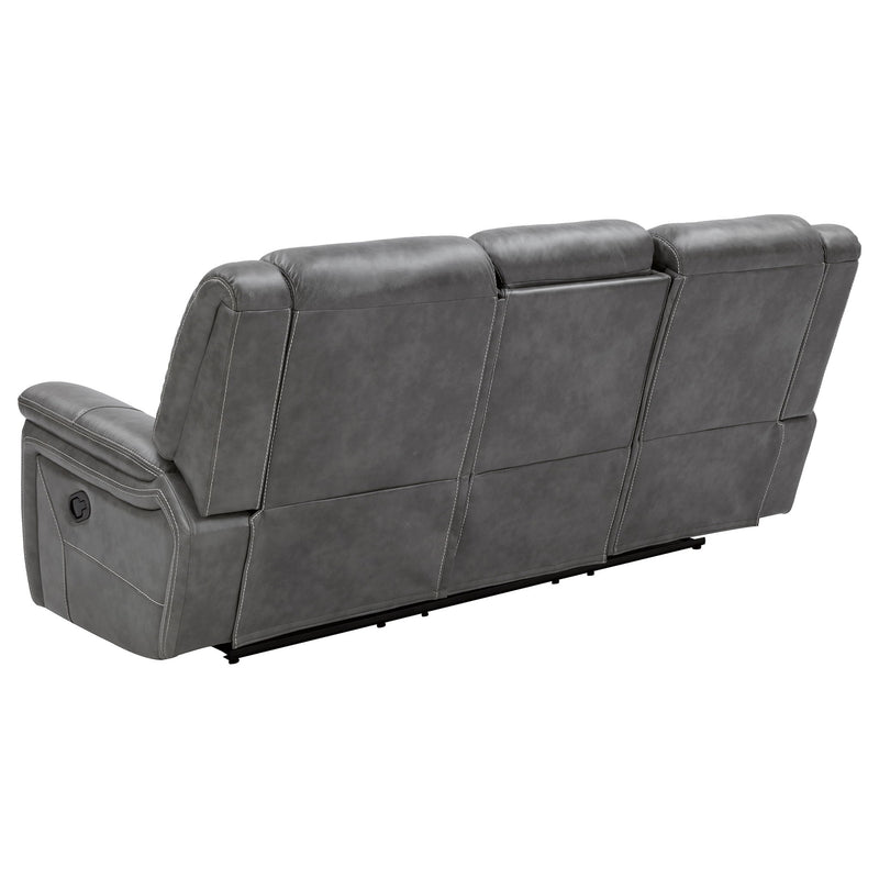 Hudson - Motion Sofa Pillow Top Arms Reclining Comfort - Gray