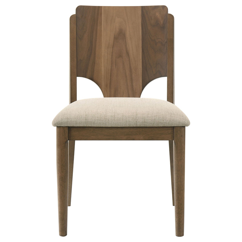 Graham - Upholstered Dining Side Chair (Set of 2) - Walnut