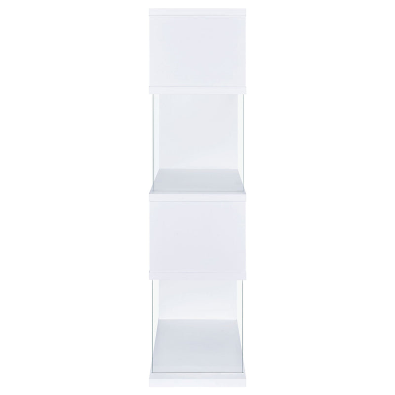 Elias - 4 Shelf Bookshelf With Zigzag Design