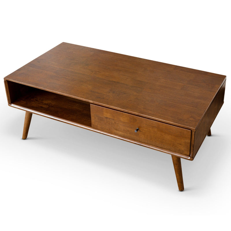 Caroline - Coffee Table - Walnut Brown