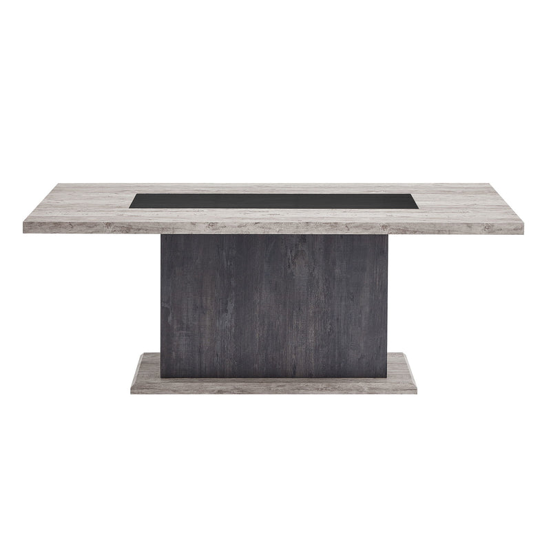 Dining Table, Fits Up To 6 People - Gray