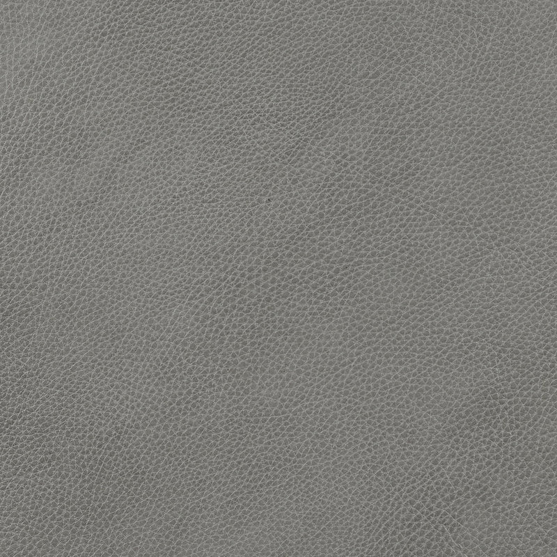 Grayson Leather Upholstered Sloped Arm Loveseat Grey